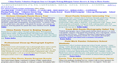 Desktop Screenshot of chinagiantpanda.com